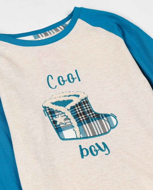 Pijama Manga Larga Boots para Niño