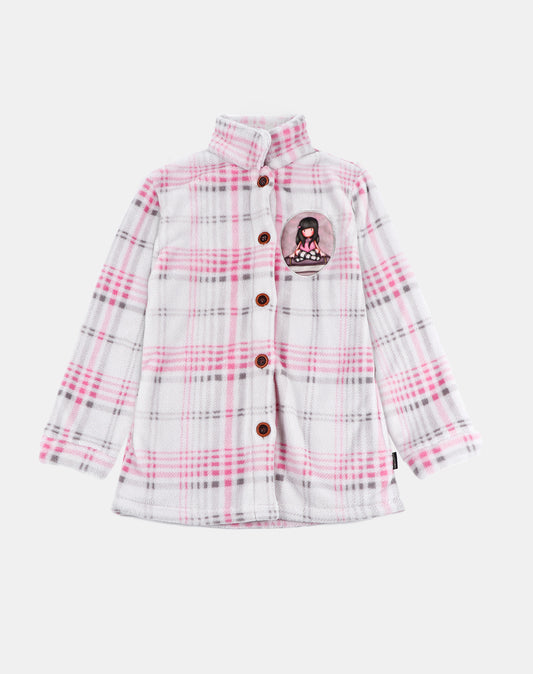 Bata Manga Larga Calentita The Words para Niña