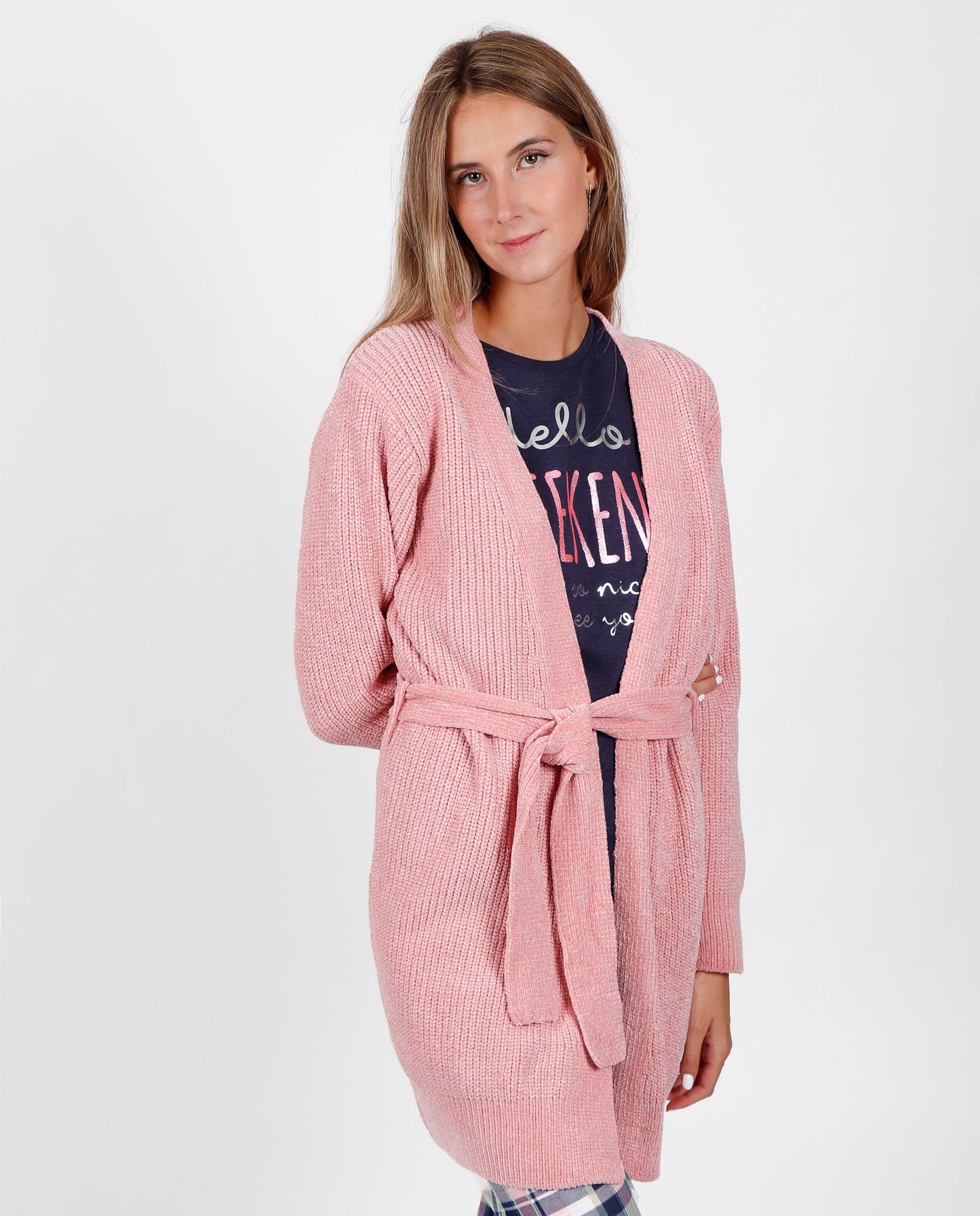 Bata Manga Larga Chenilla Take Life para Mujer