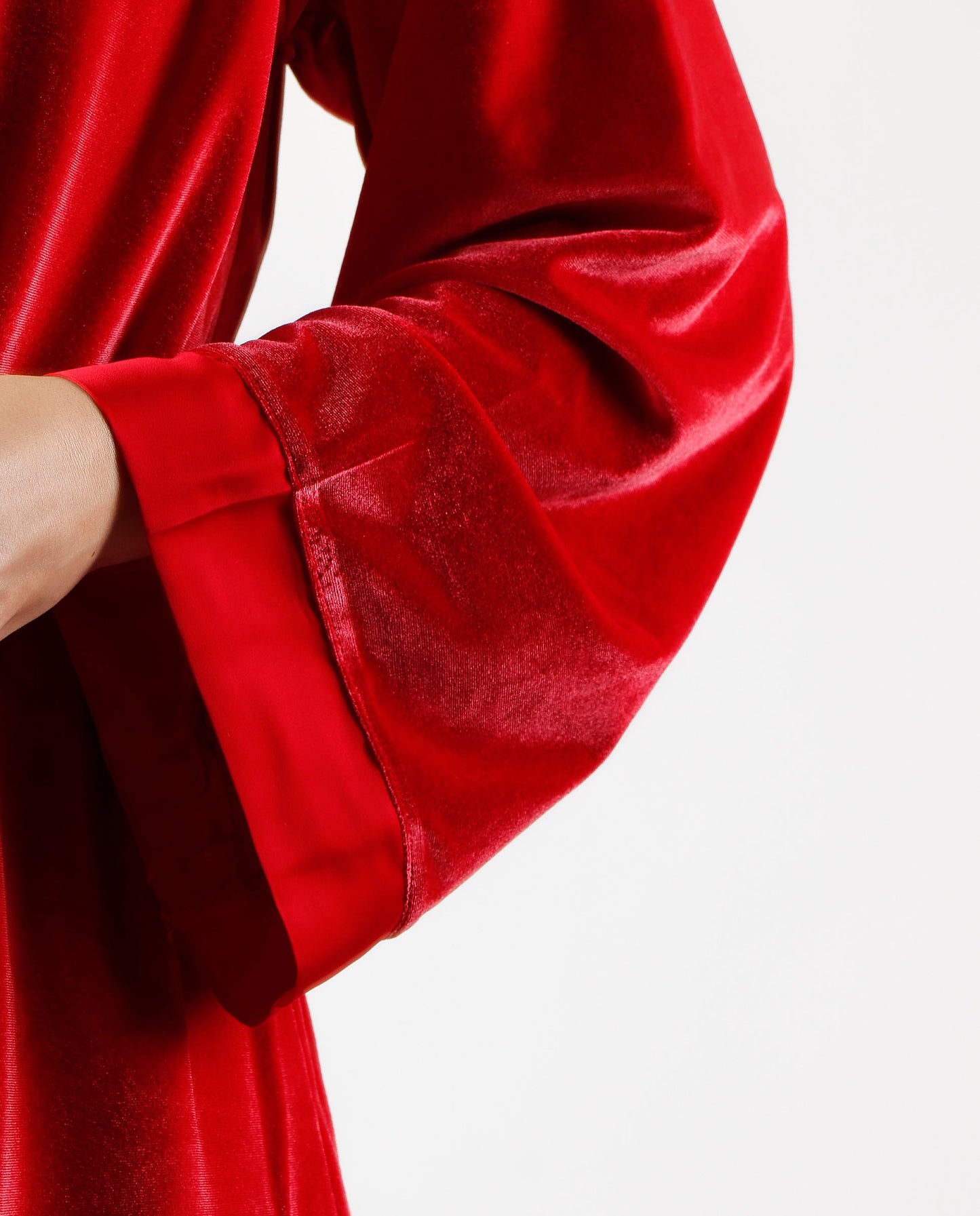 Bata Manga Larga Night para Mujer