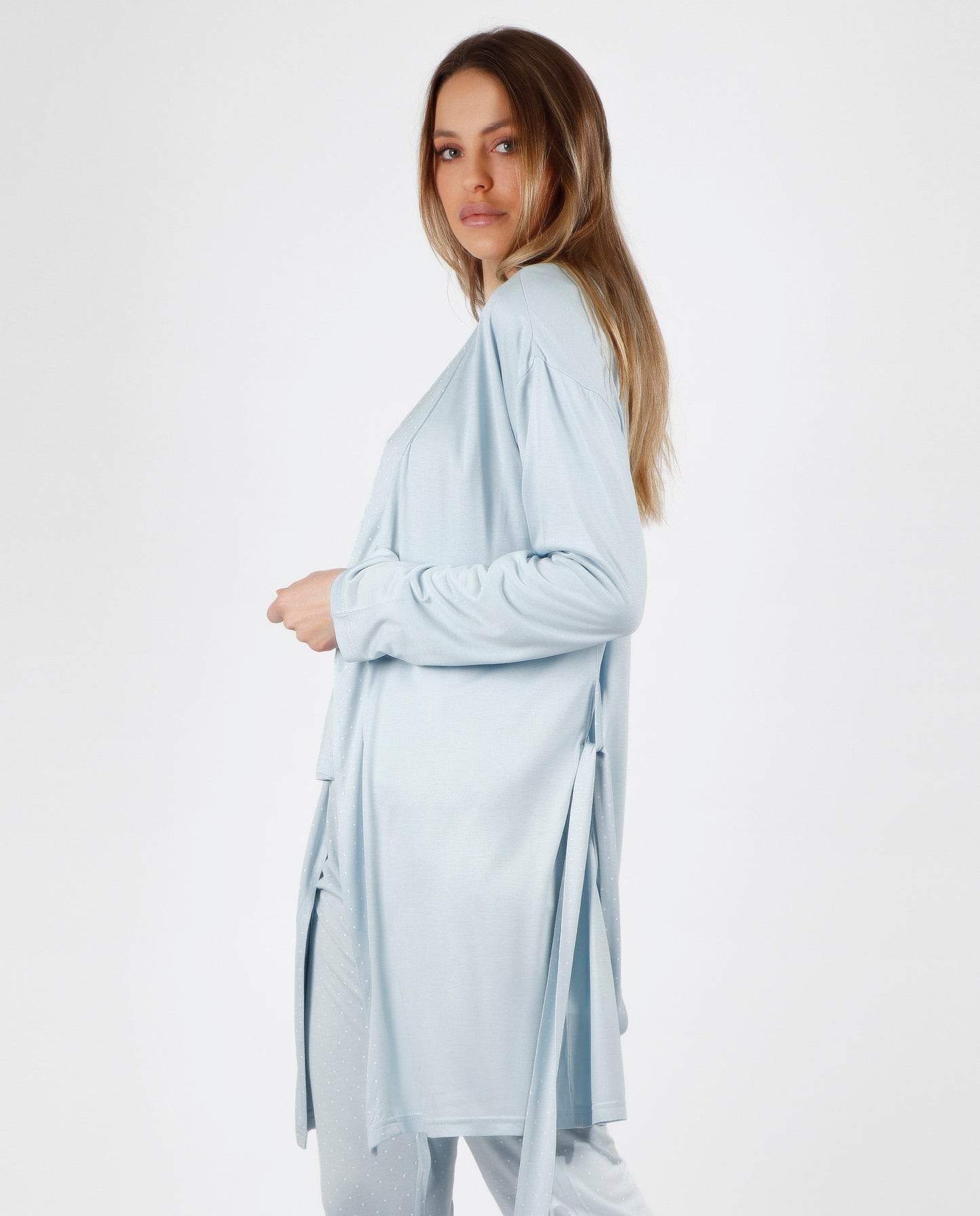 Bata Manga Larga Soft Secret para Mujer