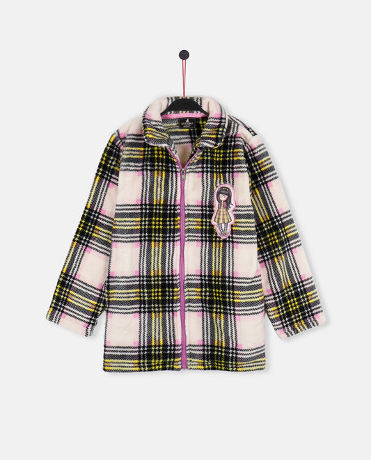 Bata Manga Larga Calentita Love at First Sight para Niña