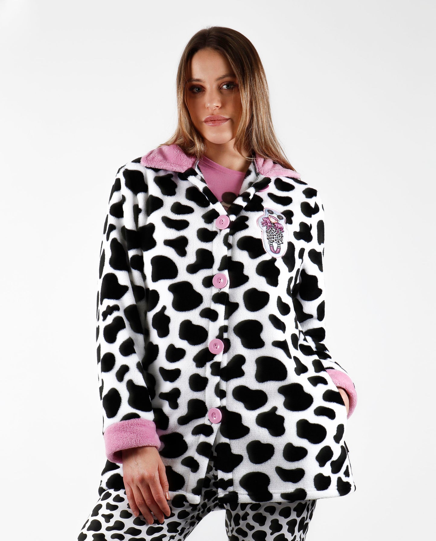 Bata Manga Larga Calentita Northern Lights para Mujer