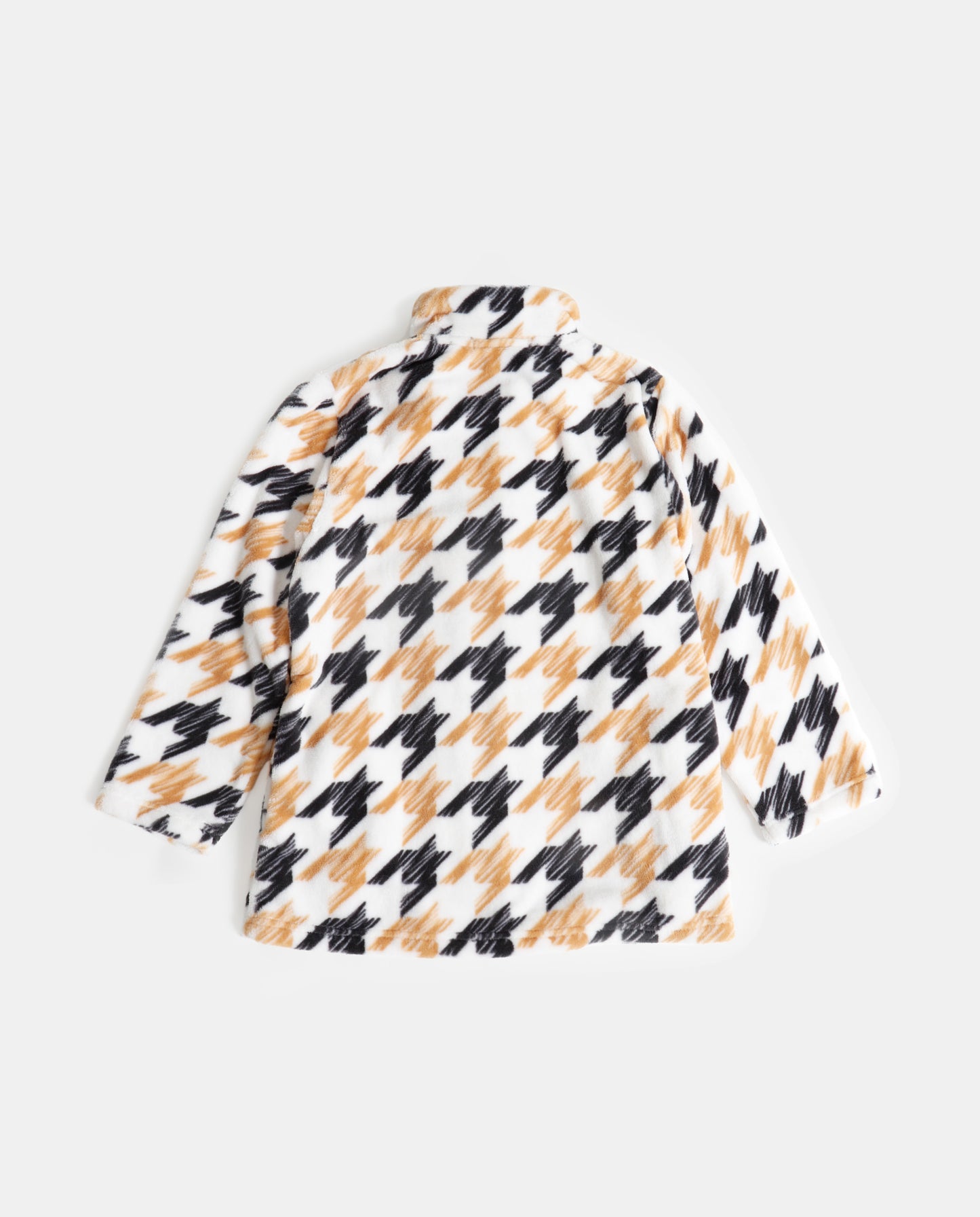 Bata Manga Larga Calentita Cute Teddy para Niña