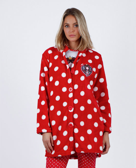 Bata Manga Larga Calentita Finding My Way para Mujer