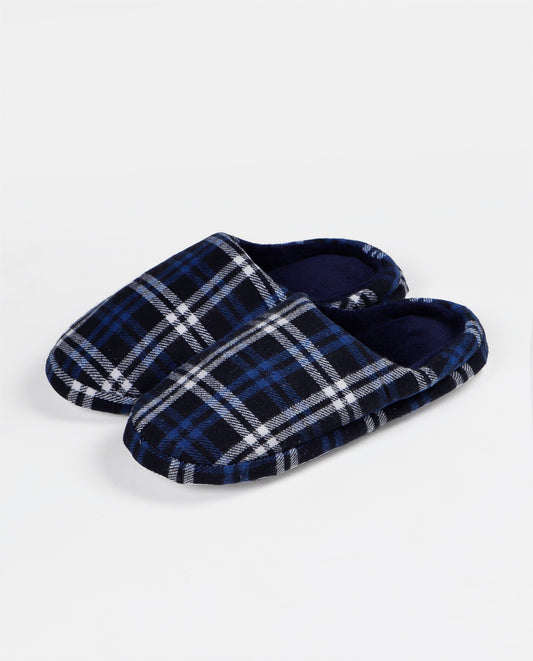 Zapatillas De Estar Por Casa Cuadros para Hombre