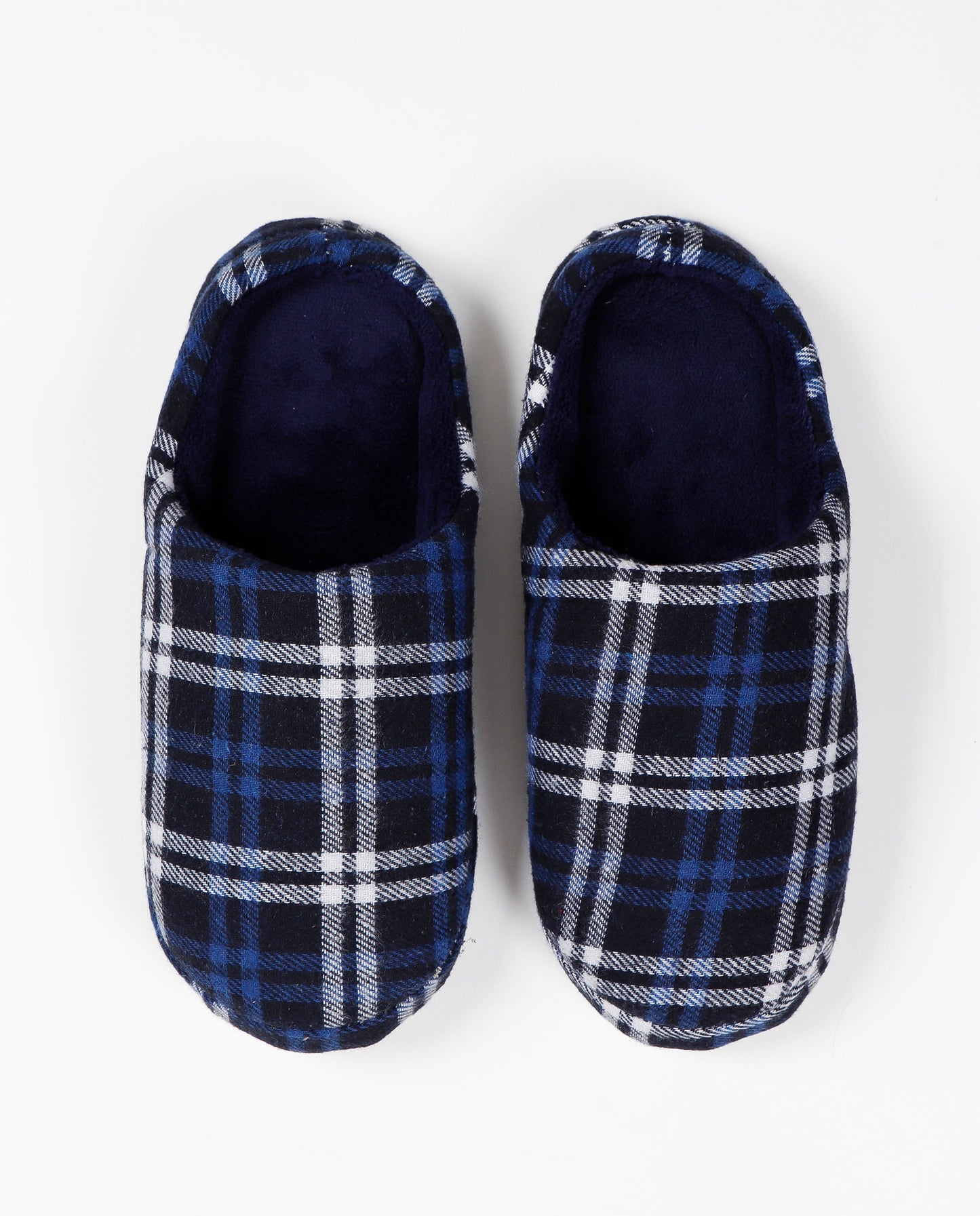 Zapatillas De Estar Por Casa Cuadros para Hombre