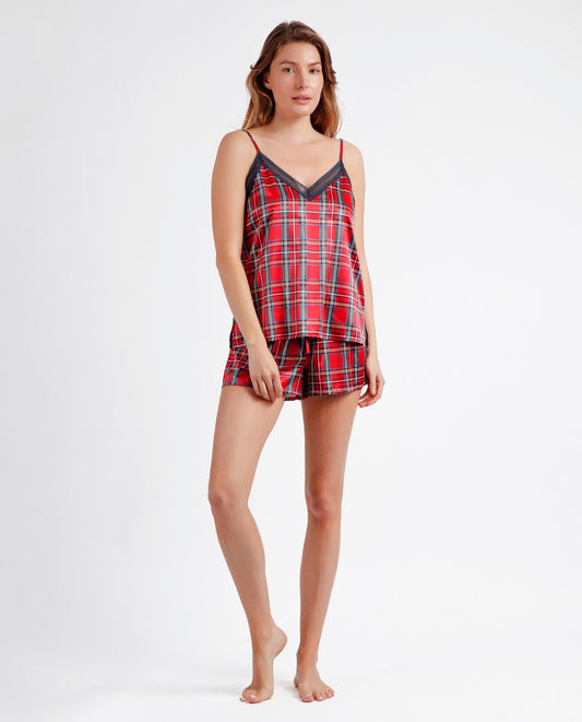 Pijama Tirantes Scottish Fashion para Mujer