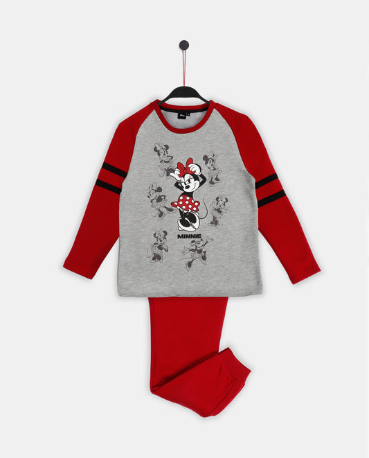 Pijama Manga Larga Minnie Shadows para Niña