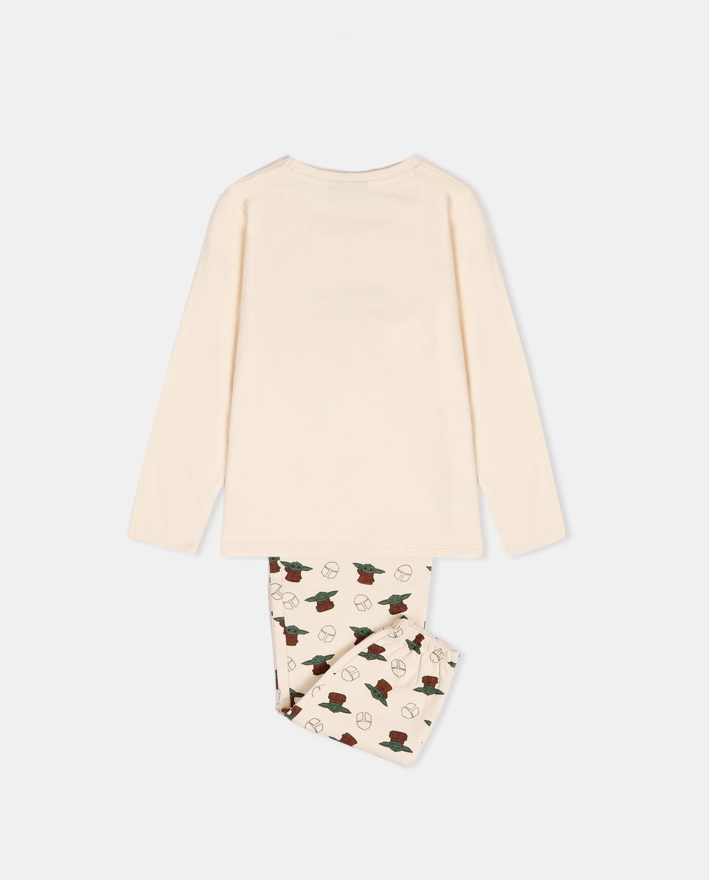 Pyjama à manches longues Baby Yoda mignon pour filles