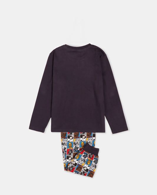 Pijama Manga Larga Characters para Niño