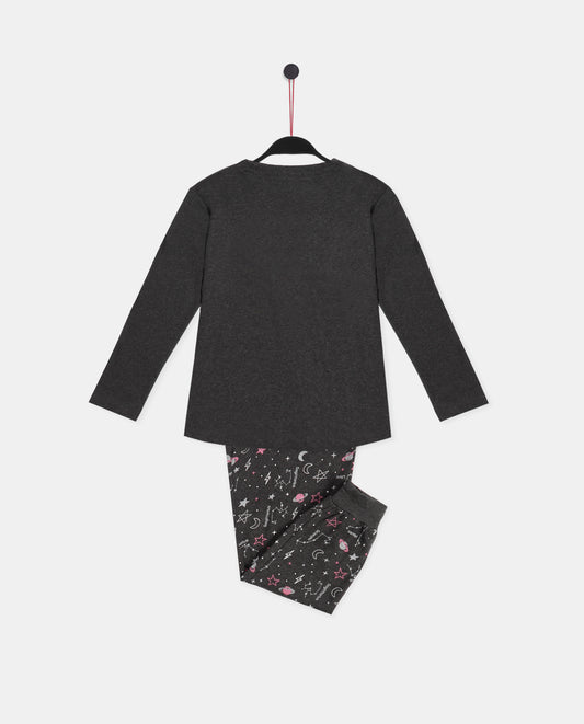 Pijama Manga Larga Planet para Niña