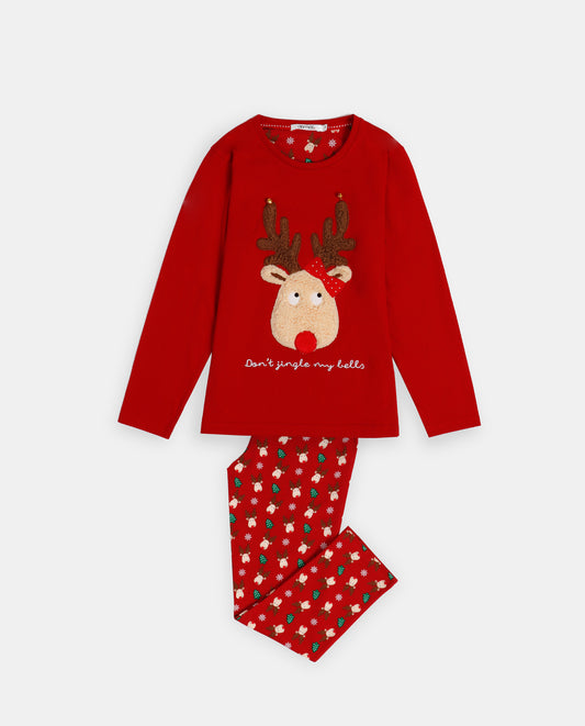 Pijama Manga Larga Don´t Jingle My Bells para Niña