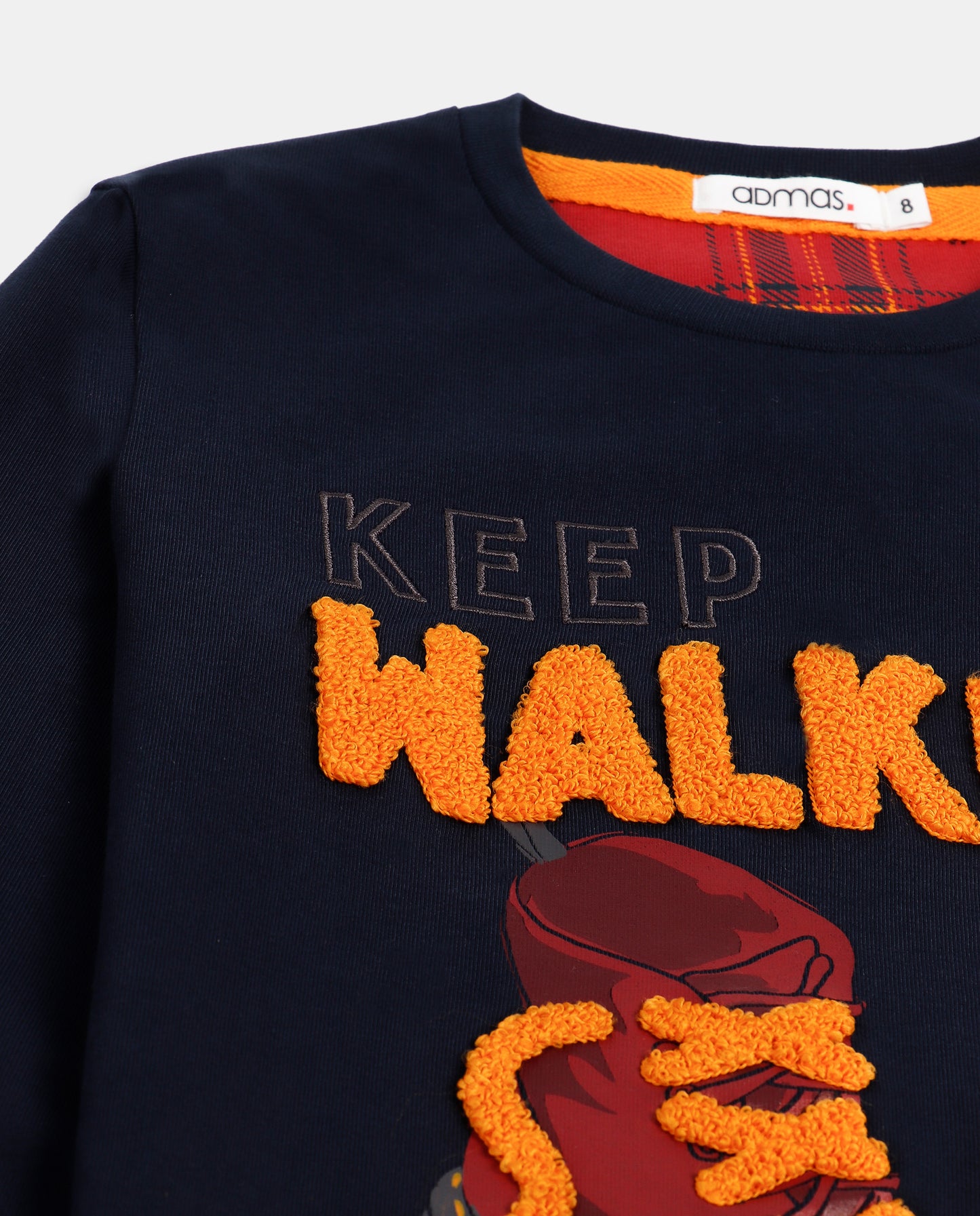 Pijama Manga Larga Keep Walking A para Niño