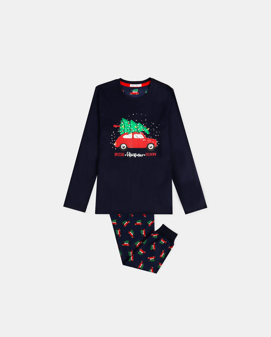 Pijama Manga Larga Xmas Tree para Niño