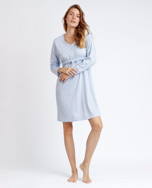 Camisola Manga Larga Stripes & Dots para Mujer