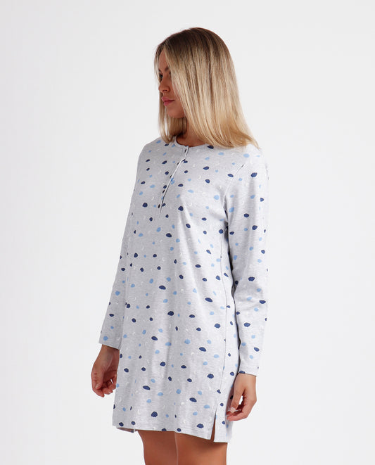 Camisola Manga Larga Cloudy Nights para Mujer