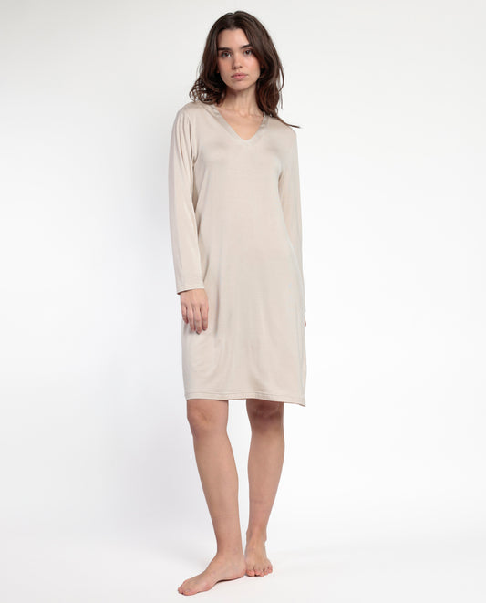 Camisola Manga Larga Lisos cava para Mujer