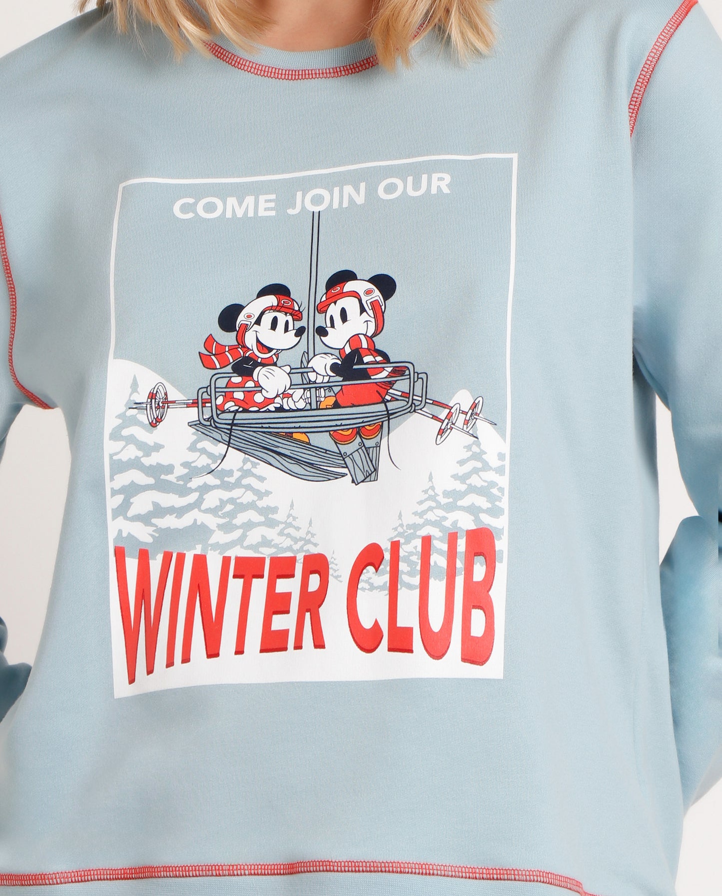 Pijama Manga Larga Felpa Winter Club para Mujer