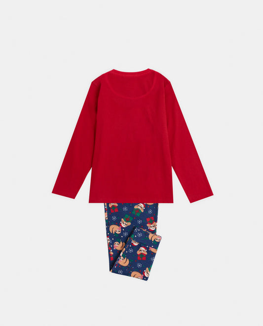 Pijama Manga Larga Have a Lazy Christmas para Niño