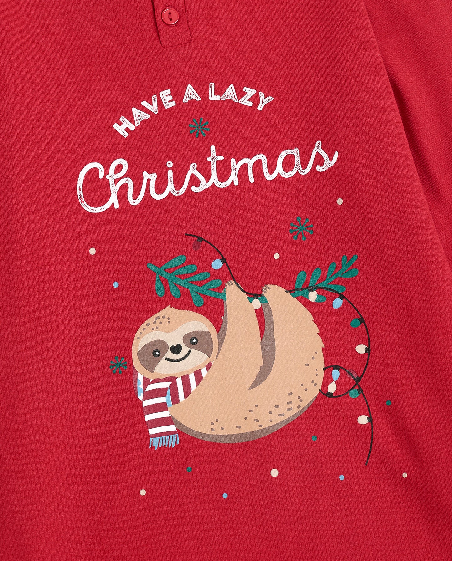 Pijama Manga Larga Have a Lazy Christmas para Niño