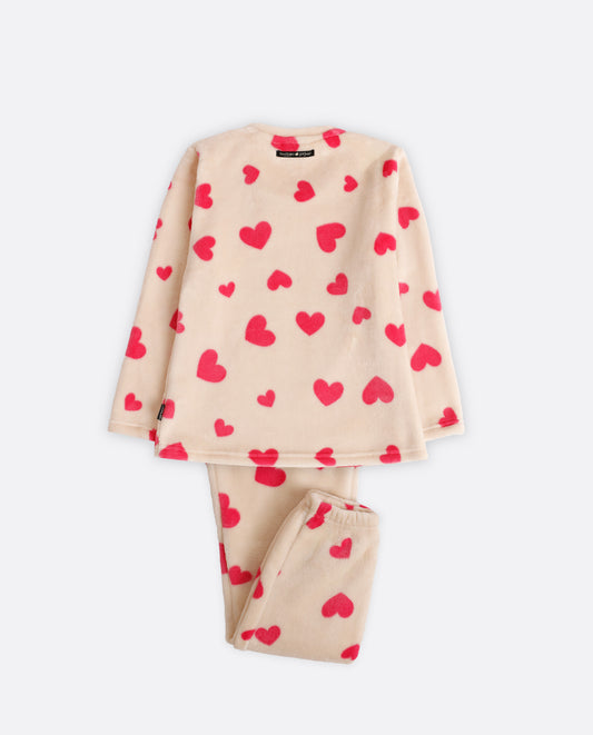 Pijama Manga Larga Calentito Carousel para Niña