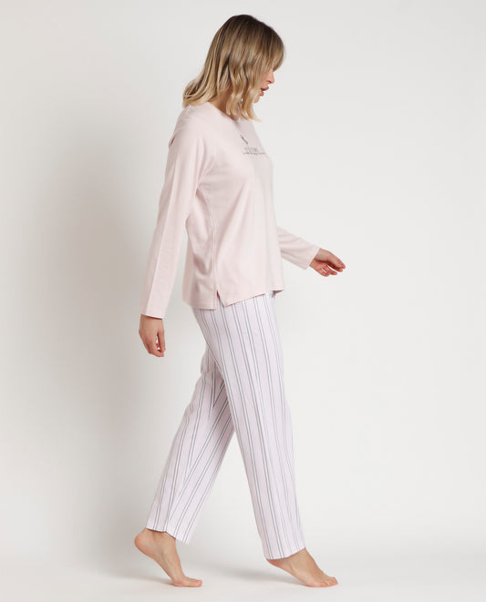 Pijama Manga Larga Magic Time para Mujer