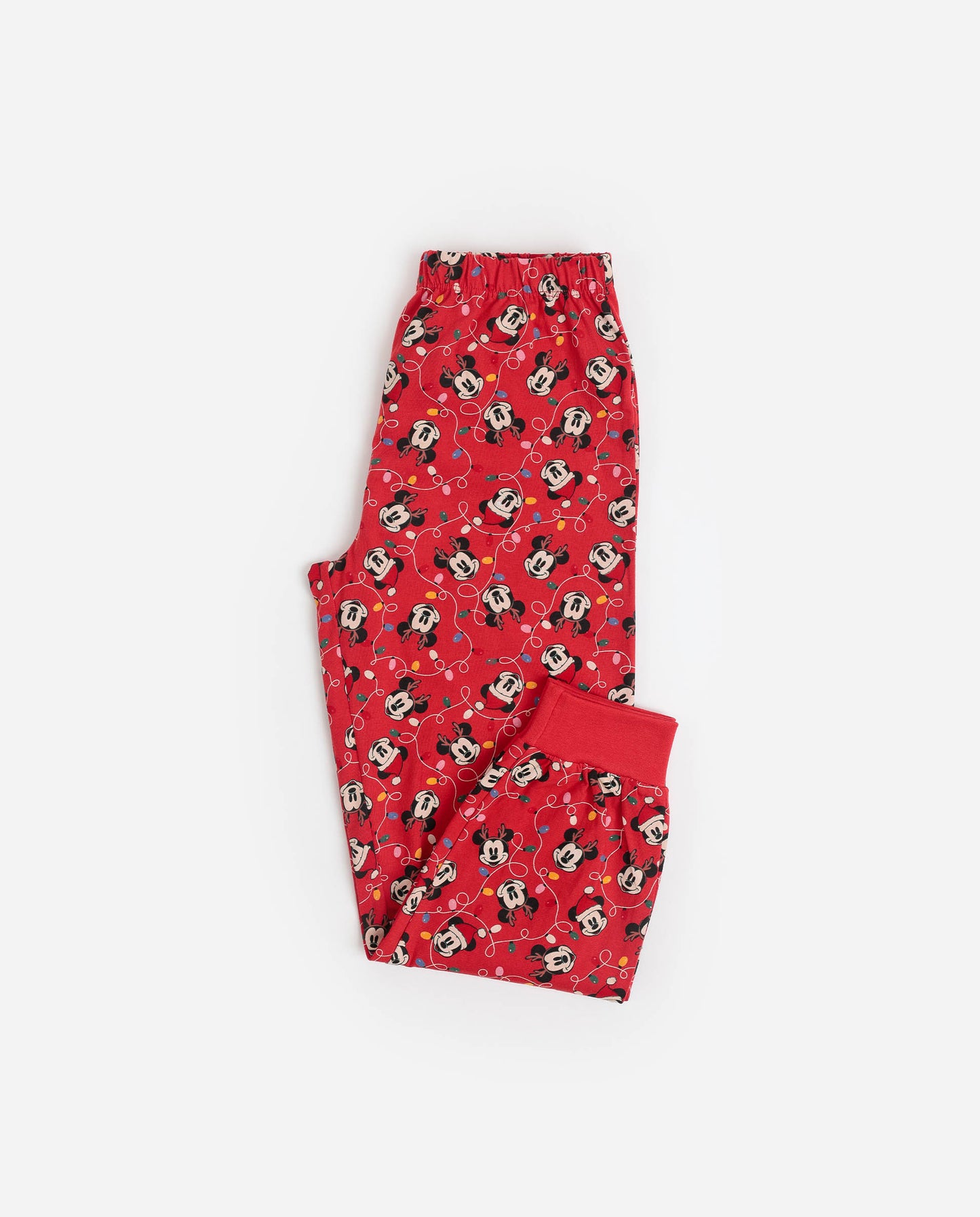 Pyjama Mickey à manches longues pour filles, idéal pour Noël