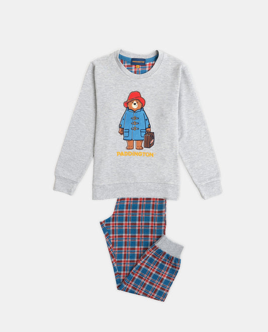 Pijama Manga Larga Checks para Niño