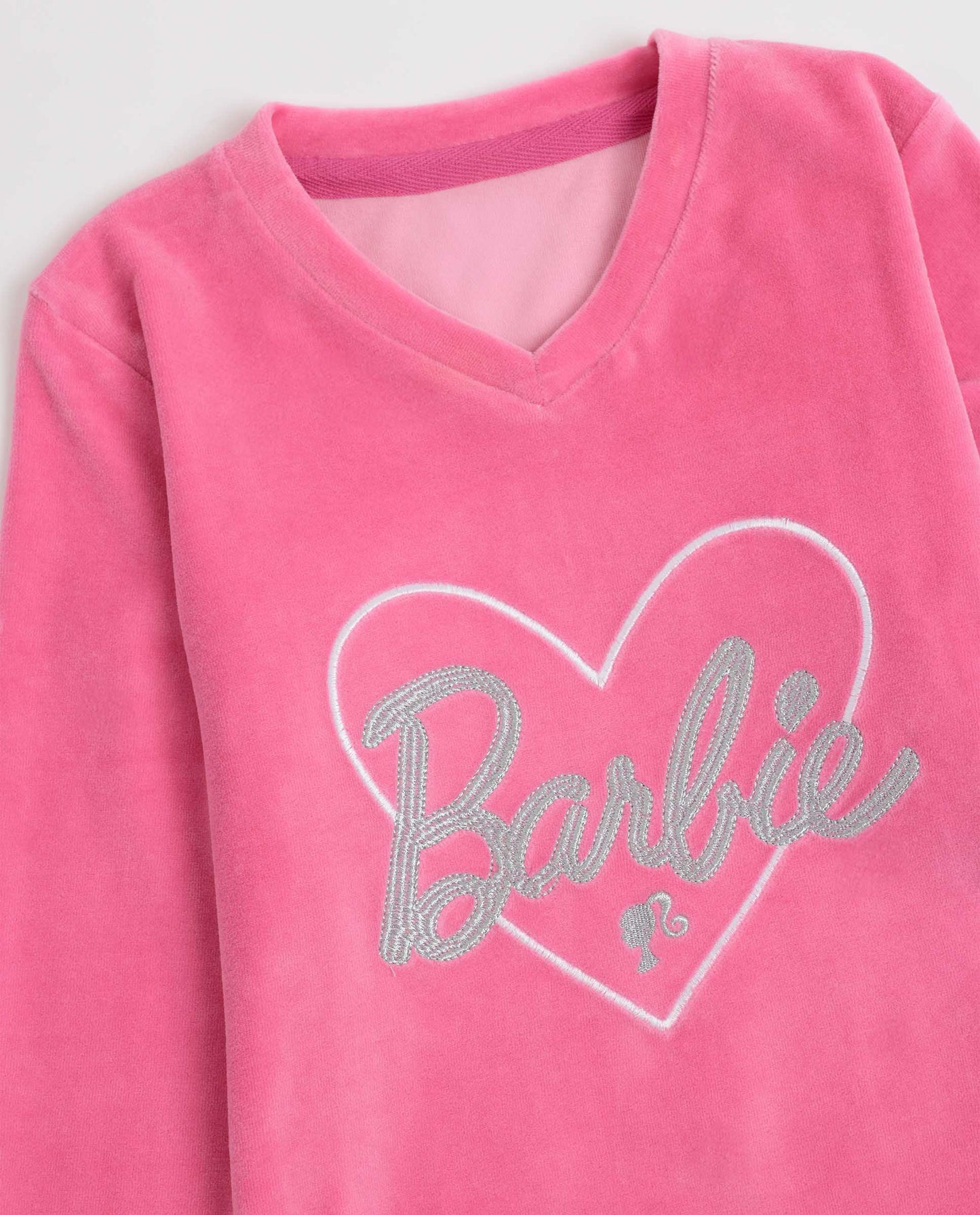 Love Pink Long Sleeve Pajamas for Girls