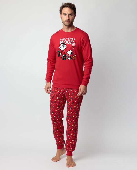 Pijama Manga Larga HoHo Mood para Hombre