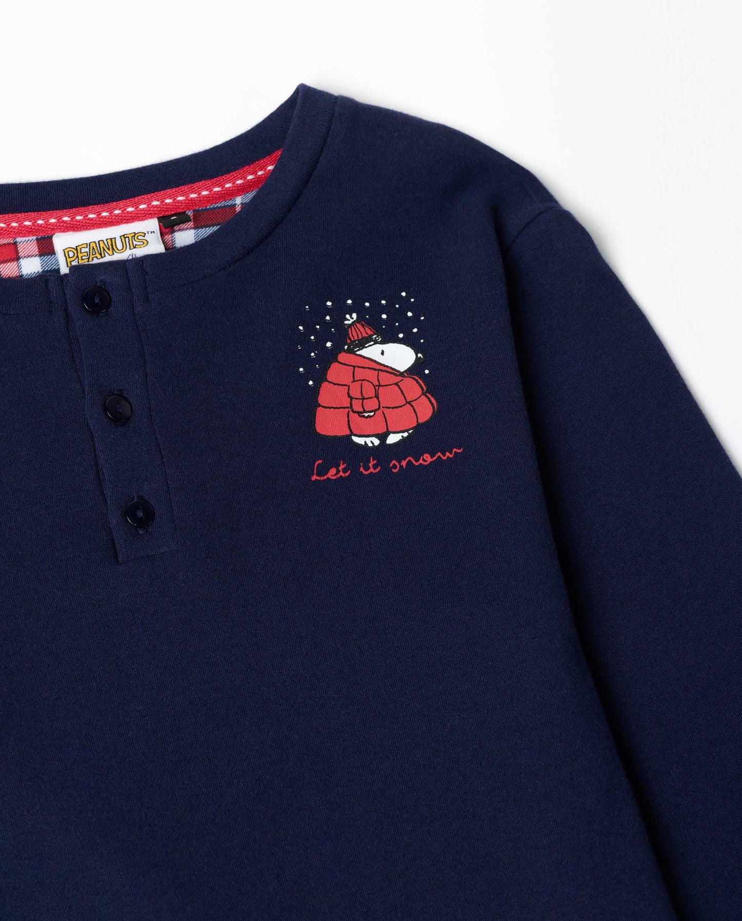 Pijama Manga Larga Tapeta Let It Snow para Niño