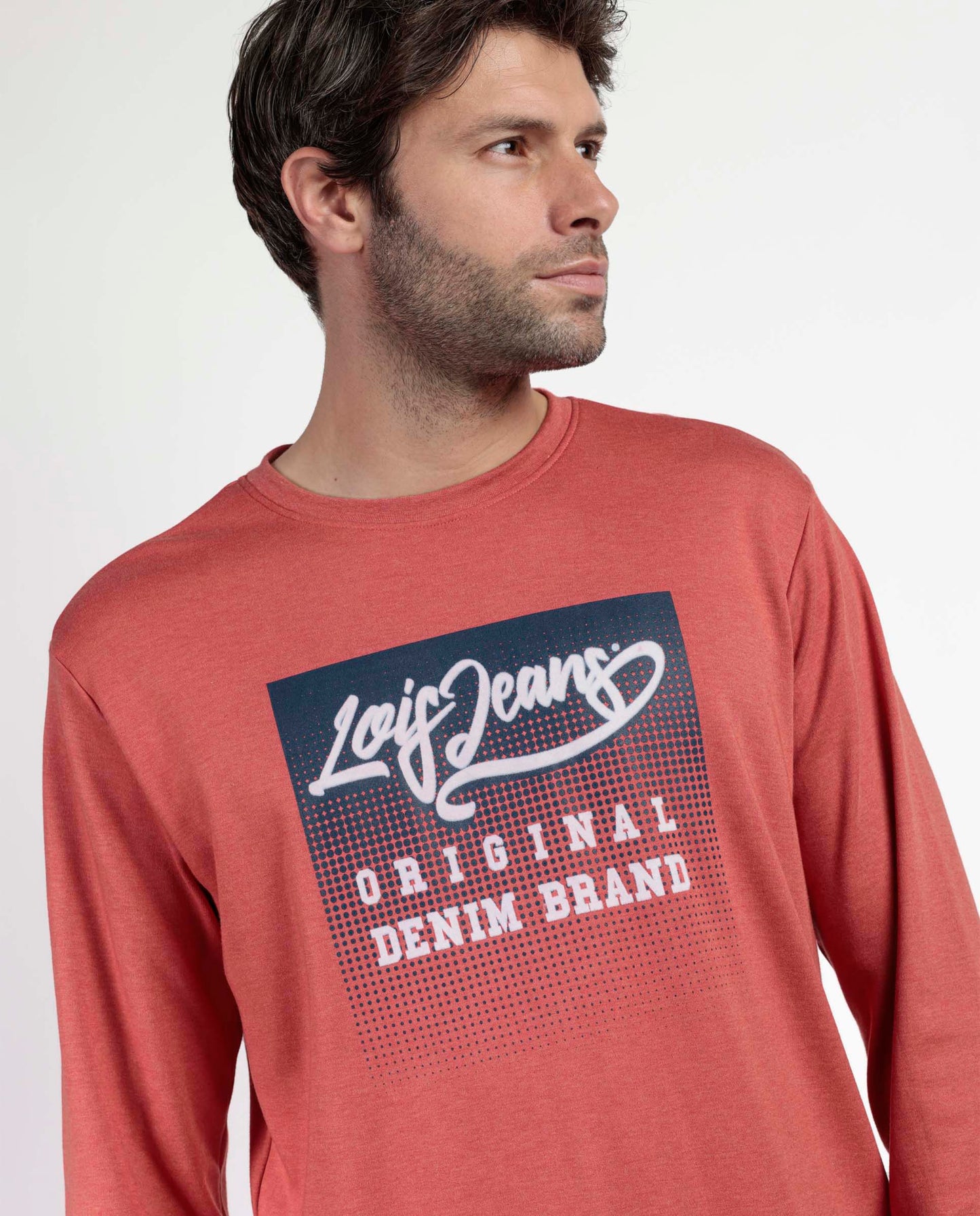 Pijama Manga Larga Burnt para Hombre