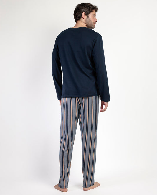 Pijama Manga Larga Tapeta Pointe para Hombre