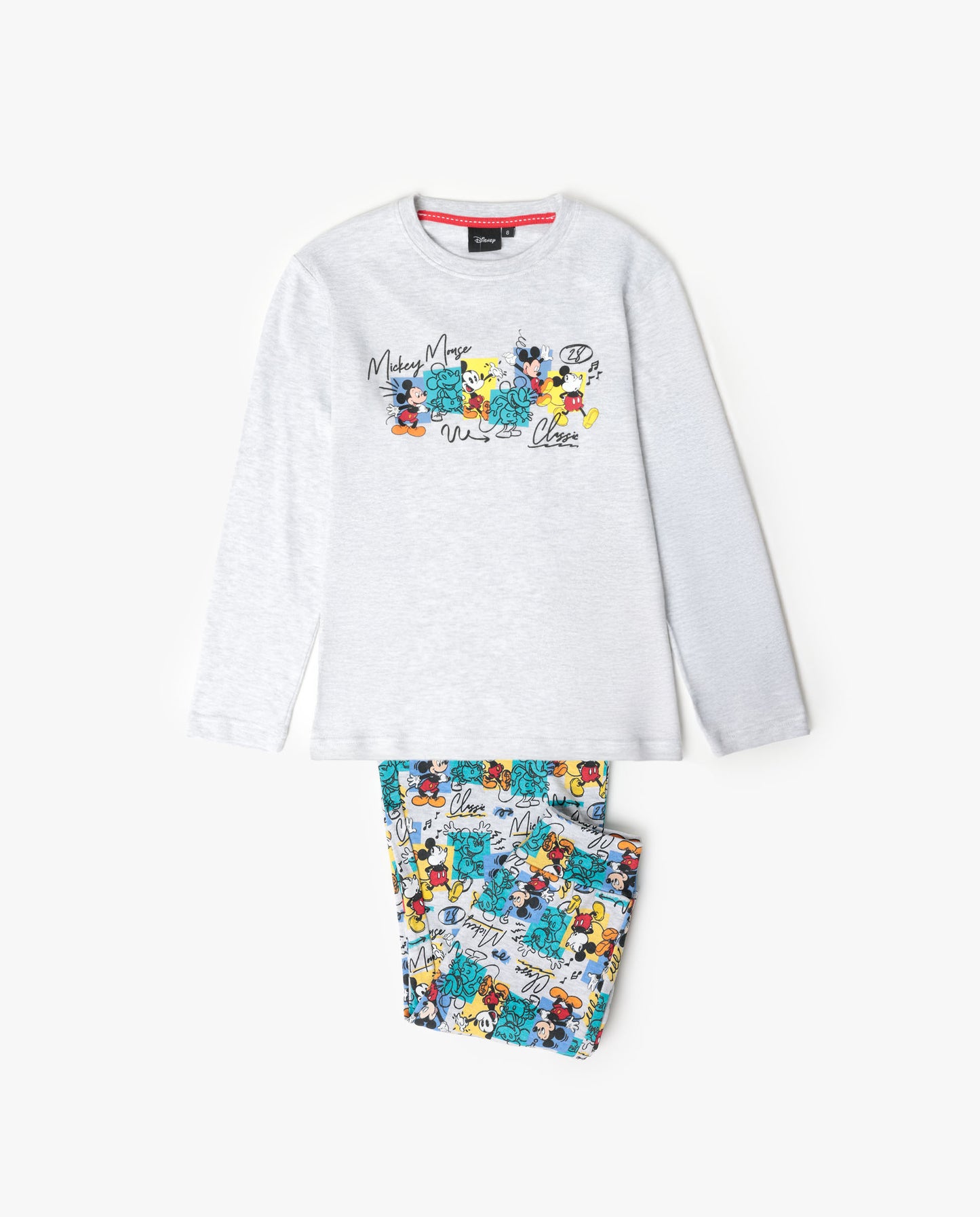 Pijama Manga Larga Original Mickey para Niño