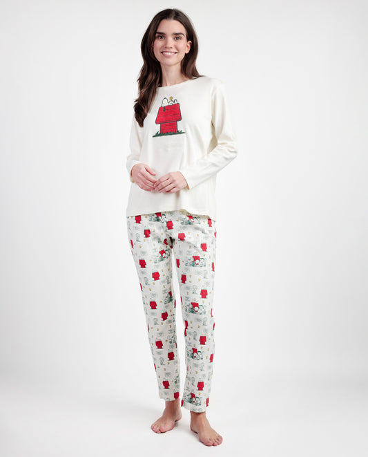 Pijama Manga Larga Classic para Mujer