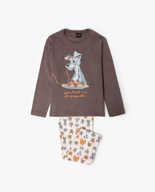 Pijama Manga Larga Love Dinner para Niño