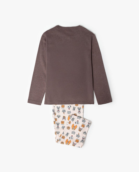 Pijama Manga Larga Love Dinner para Niño