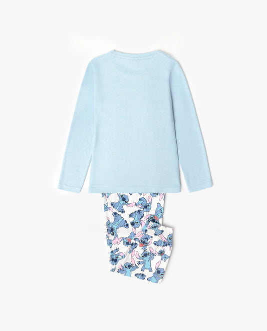 Pijama Manga Larga Alicia para Niña