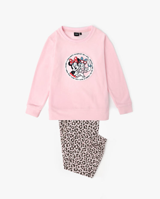 Pijama Manga Larga Calentito Minnie Skin para Niña