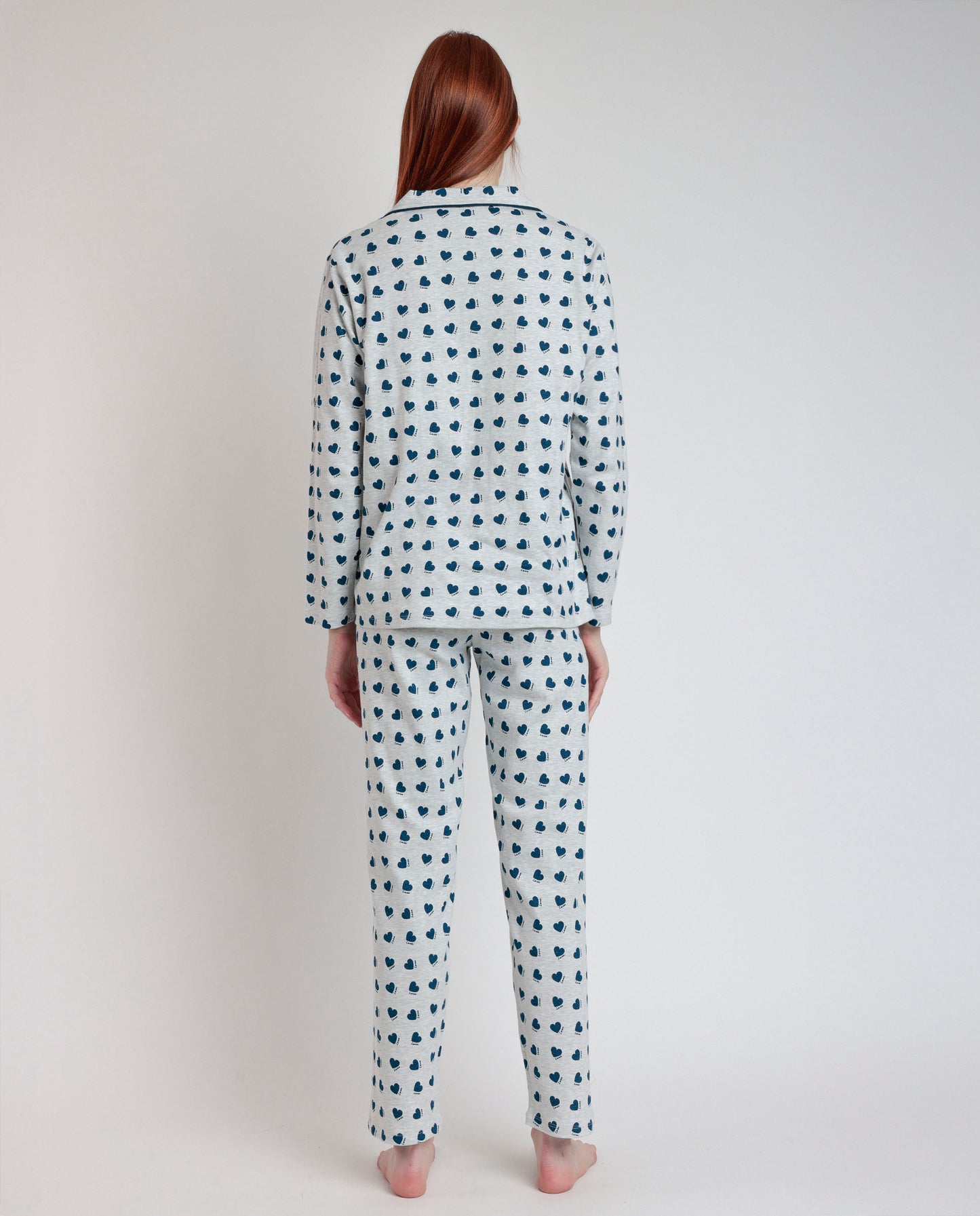 Pyjama ouvert à manches longues pour femme que tu me fais aimer