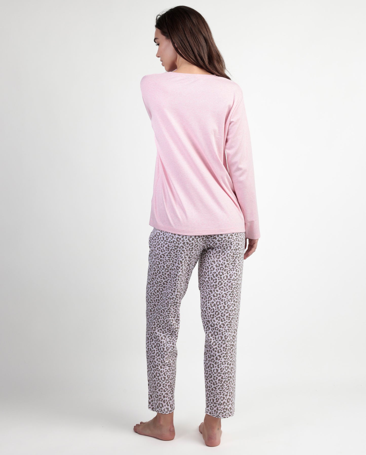 Pijama Manga Larga Minnie Skin para Mujer