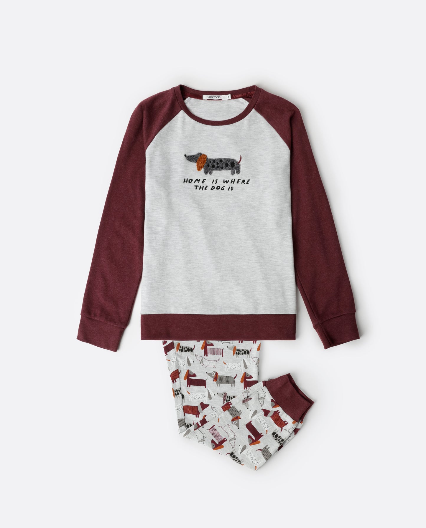 Pijama Manga Larga Dog Home para Niño