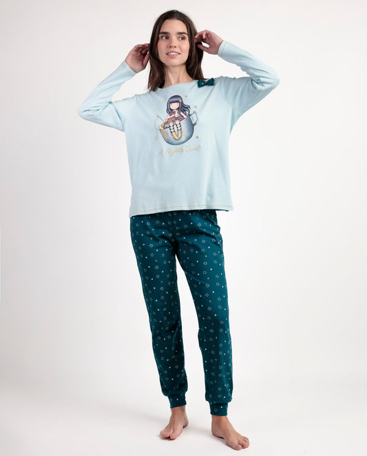 Pijama Manga Larga A Night´S Quest para Mujer