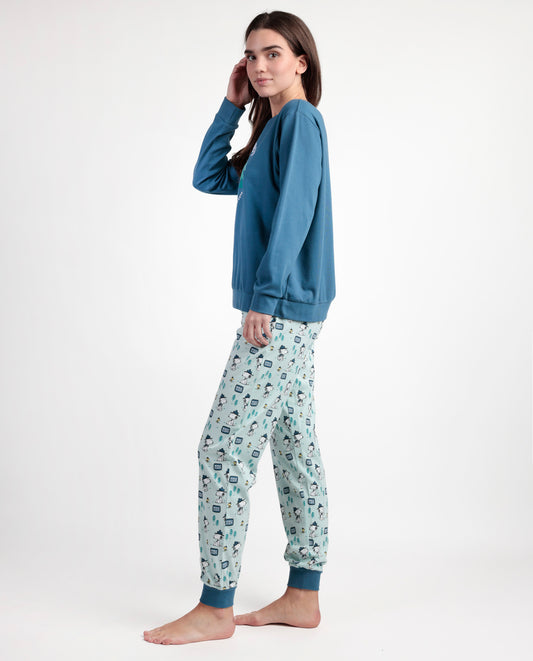 Pijama Manga Larga Beagle Scout para Mujer