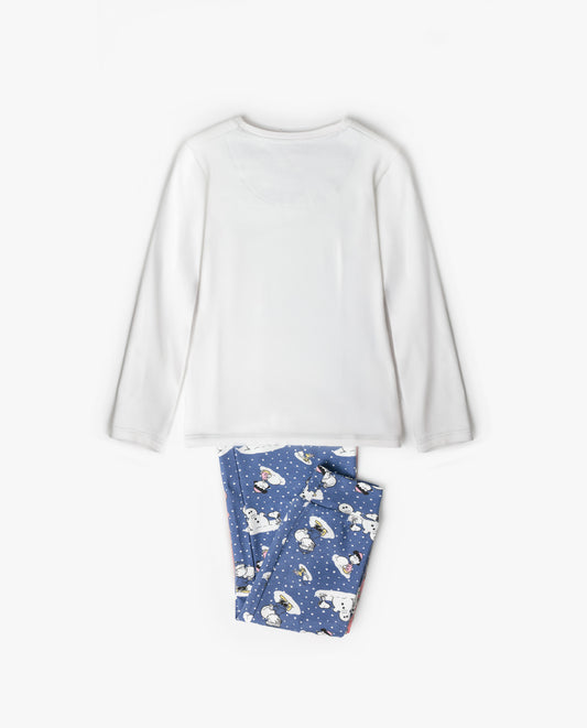 Pijama Manga Larga Snow Drift para Niña