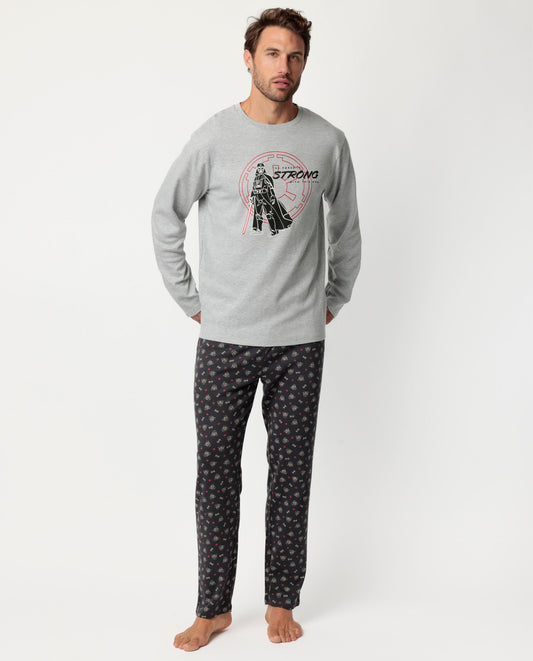 Pijama Manga Larga The Force Is Strong para Hombre
