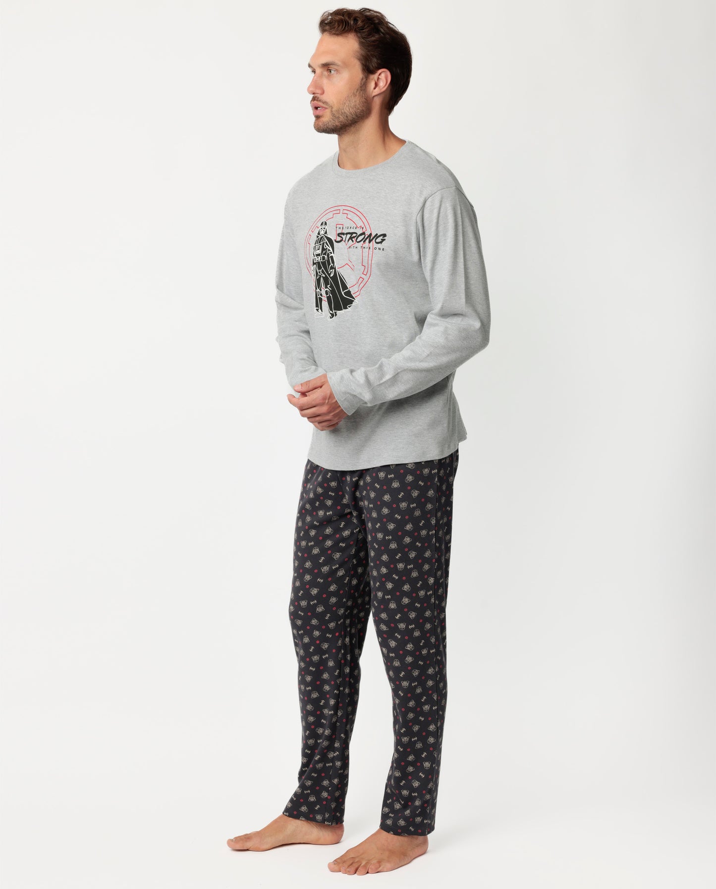 Pijama Manga Larga The Force Is Strong para Hombre