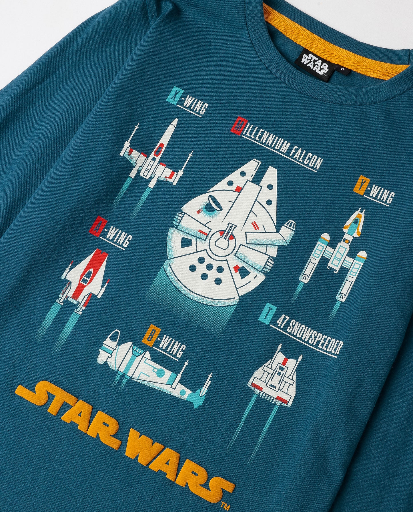 Pijama Manga Larga Spaceships para Niño