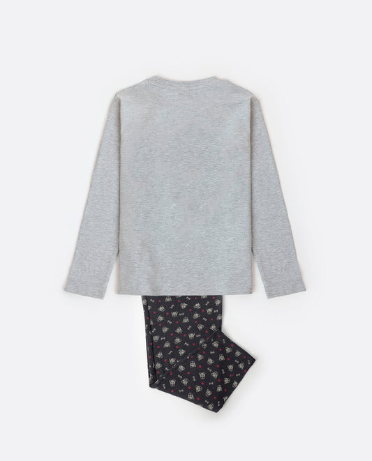 Pijama Manga Larga The Force Is Strong para Niño